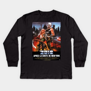 Classic Science Fiction Movie Poster - 2019 After the Fall of New York Kids Long Sleeve T-Shirt